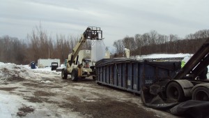 De-mobilization from site on Feb. 23, 2015.